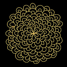 叢花剪貼畫(huà)