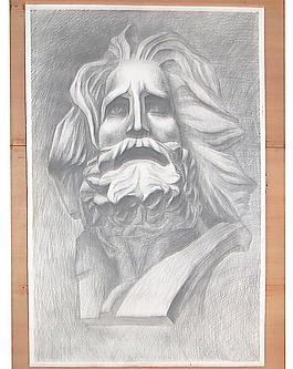 學(xué)生美術(shù)展覽作品素描圖片