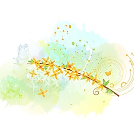 印花矢量圖 時尚休閑女裝 成熟優(yōu)雅女裝 植物 優(yōu)雅植物 免費素材