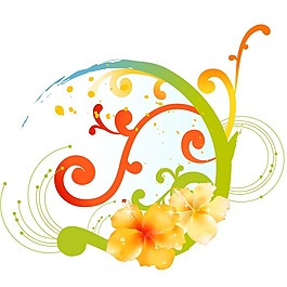 印花矢量圖 時(shí)尚休閑女裝 成熟優(yōu)雅女裝 植物 優(yōu)雅植物 免費(fèi)素材