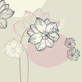 印花矢量圖 時(shí)尚休閑女裝 成熟優(yōu)雅女裝 植物 優(yōu)雅植物 免費(fèi)素材