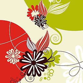 印花矢量圖 時尚休閑女裝 成熟優(yōu)雅女裝 植物 優(yōu)雅植物 免費素材