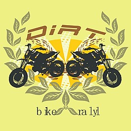 印花矢量圖 靚仔裝 T恤圖案 潮流 交通工具 免費素材
