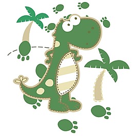 印花矢量圖 男童 嬰童 T恤圖案 動物 免費素材