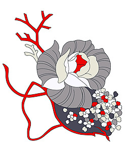 位圖 成熟優(yōu)雅女裝 色彩 優(yōu)雅植物 毛衫印花 免費(fèi)素材