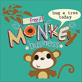 印花矢量圖 男童 T恤圖案 可愛卡通 動物 免費素材