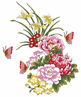 位圖 時(shí)尚休閑女裝 成熟優(yōu)雅女裝 毛衫印花 植物 免費(fèi)素材