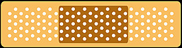 石膏，pansement