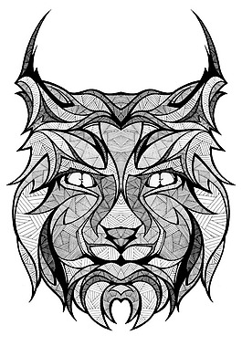 位圖 靚仔裝 T恤圖案 插畫 動物 免費素材