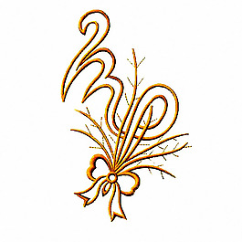 繡花 植物 花 色彩裝飾 黃色 免費素材