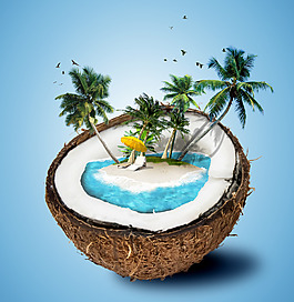 沙灘海報