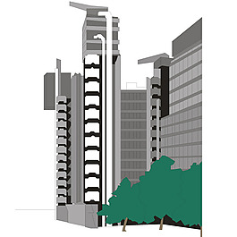 印花矢量圖 靚仔裝 建筑 免費(fèi)素材