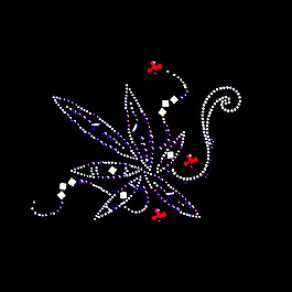 燙鉆 植物 花 毛衣燙鉆 免費素材