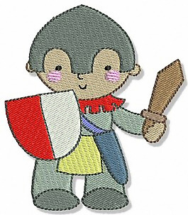 繡花 童裝 T恤圖案 小男孩 免費素材