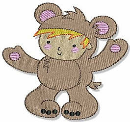 繡花 童裝 T恤圖案 小男孩 免費素材