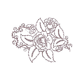 印花矢量圖 成熟優(yōu)雅女裝 優(yōu)雅植物 毛衫印花 免費(fèi)素材