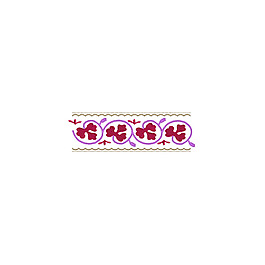 花紋 繡花 花邊 色彩 免費(fèi)素材