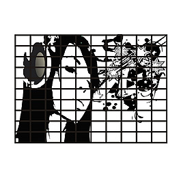 印花矢量圖 抽象人物 女人 美女 免費素材