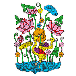 印花矢量圖 古典花紋 復(fù)古風(fēng)格 民族風(fēng)格 免費素材