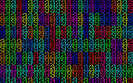 3背景的字體