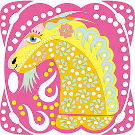 印花矢量圖 時(shí)尚休閑女裝 T恤圖案 星座 摩羯座 免費(fèi)素材