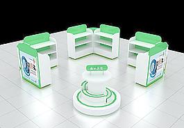 展柜效果圖圖片