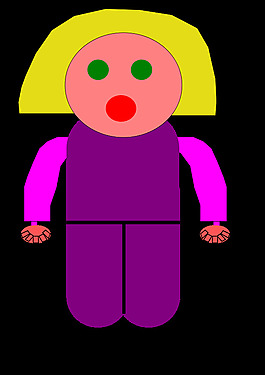 卡通女孩