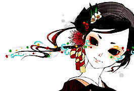 位圖 抽象人物 女人 美女 時(shí)尚 免費(fèi)素材