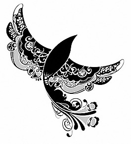 位圖 成熟優(yōu)雅女裝 T恤圖案 動(dòng)物 鳥(niǎo) 免費(fèi)素材