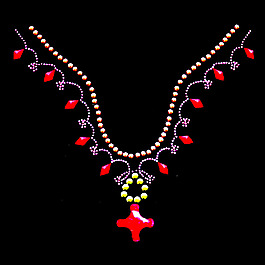 燙鉆 領(lǐng)邊燙鉆 領(lǐng)花裝飾 時尚衣領(lǐng) 色彩 免費素材