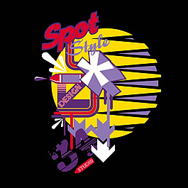 印花矢量圖 圖案概括 休閑 時(shí)尚 流行 免費(fèi)素材
