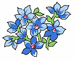 成熟優(yōu)雅女裝 T恤圖案 毛衫印花 優(yōu)雅植物 植物 免費(fèi)素材