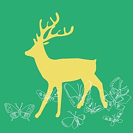 印花矢量圖 男童 童裝 動物 蝴蝶 免費素材