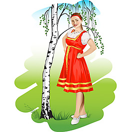 印花矢量圖 成熟優(yōu)雅女裝 T恤圖案 植物 樹 免費素材