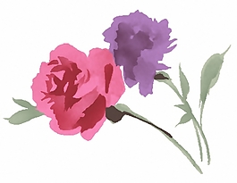 位圖 成熟優(yōu)雅女裝 T恤圖案 毛衫印花 優(yōu)雅植物 免費素材