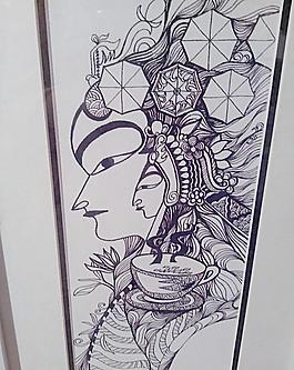 手繪插畫圖片