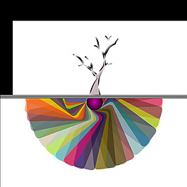 raices coloridas