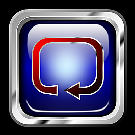 圖標(biāo)藍(lán)多媒體重復(fù)