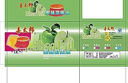 青蘋果味果凍包裝紙箱