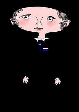 男人colgador