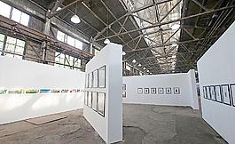 畫展 展館 壁畫 展圖片
