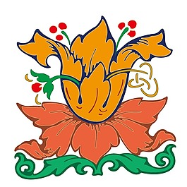 印花矢量圖 成熟優(yōu)雅女裝 民族 藤條 免費素材