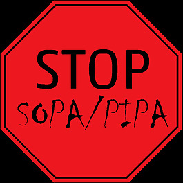 停止SOPA /琵琶乙烯基切割