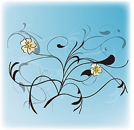 印花矢量圖 T恤圖案 插畫 植物 清新圖案 免費素材