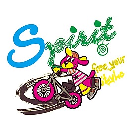 印花矢量圖 男童 文字 英文 卡通形象 免費素材