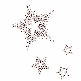 燙鉆 毛衫燙鉆 五角星 粉紅色 毛衣 免費素材