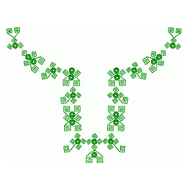 繡花 成熟優(yōu)雅女裝 花紋 領(lǐng)圈 免費(fèi)素材