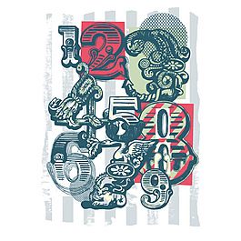 印花矢量圖 時尚休閑女裝 文字 英文 個性文字 免費素材