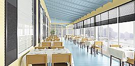 餐廳3D模型圖片
