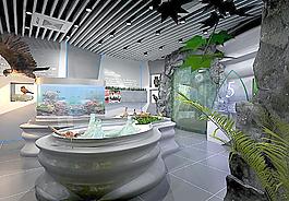 某檢疫局展廳效果圖圖片